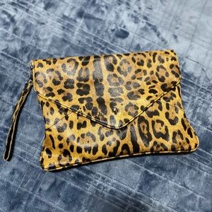 Animal print purse